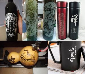 邢台临西县酒瓶葫芦工艺品激光雕刻机